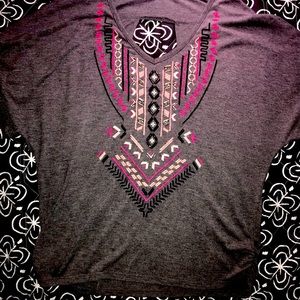 Maurices Embellished Cutout Shirt
